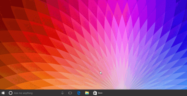 Как скрыть иконки Поиска и Task View  на Панели задач Windows 10
